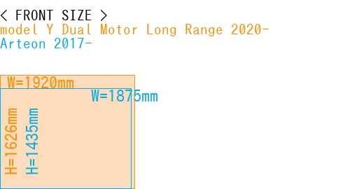 #model Y Dual Motor Long Range 2020- + Arteon 2017-